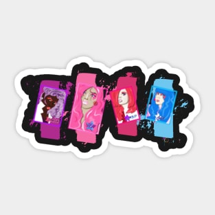 Jem and the Holograms Sticker